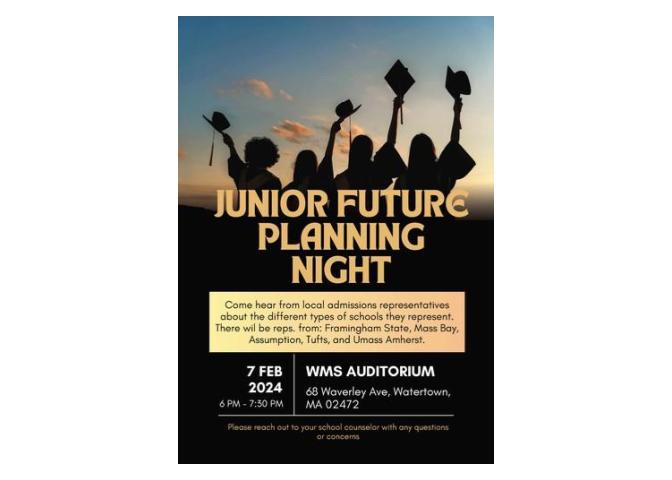 Junior Future Planning Night