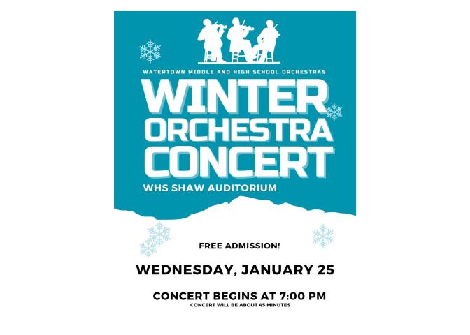 Winter Orchestra Concert