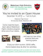 Robotics Open House