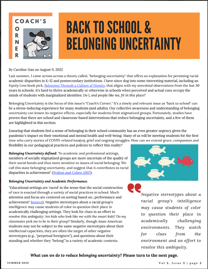 Belonging Uncertainty