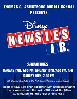 Wayne Middle School Presents Newsies Jr. 