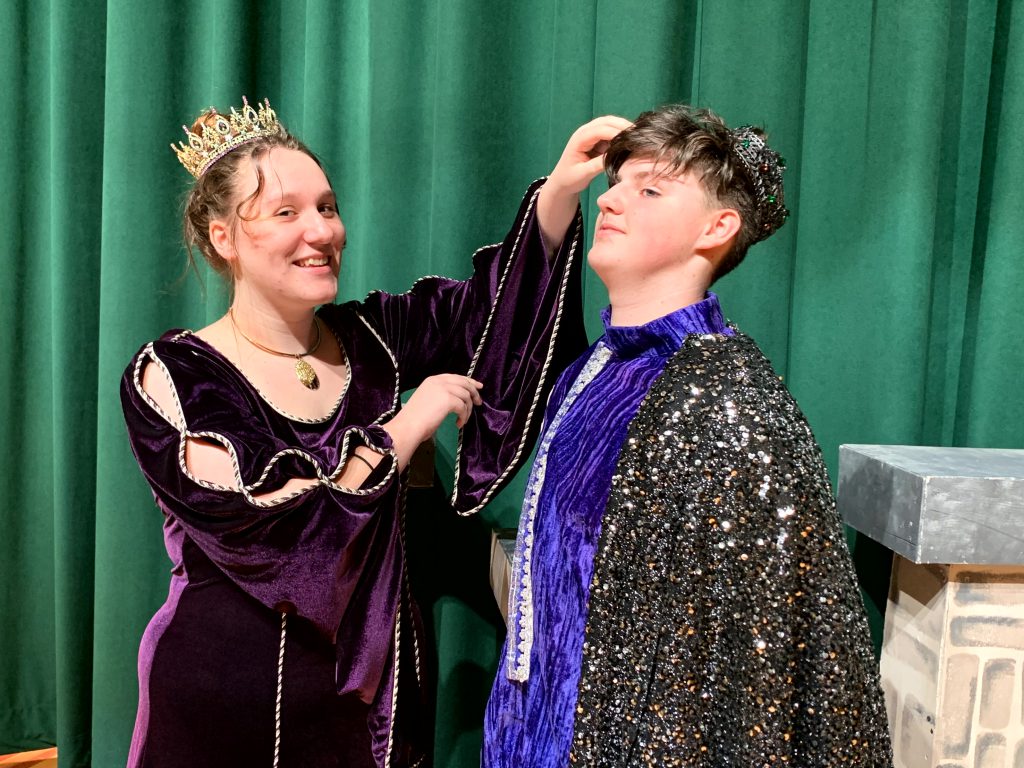 Weedsport Jr.-Sr. High School students will perform "Once Upon a Mattress" on March 17th & 18th, 2023.