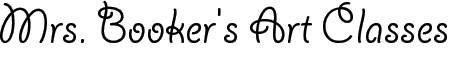 Mrs.+Booker%27s+Art+Classes