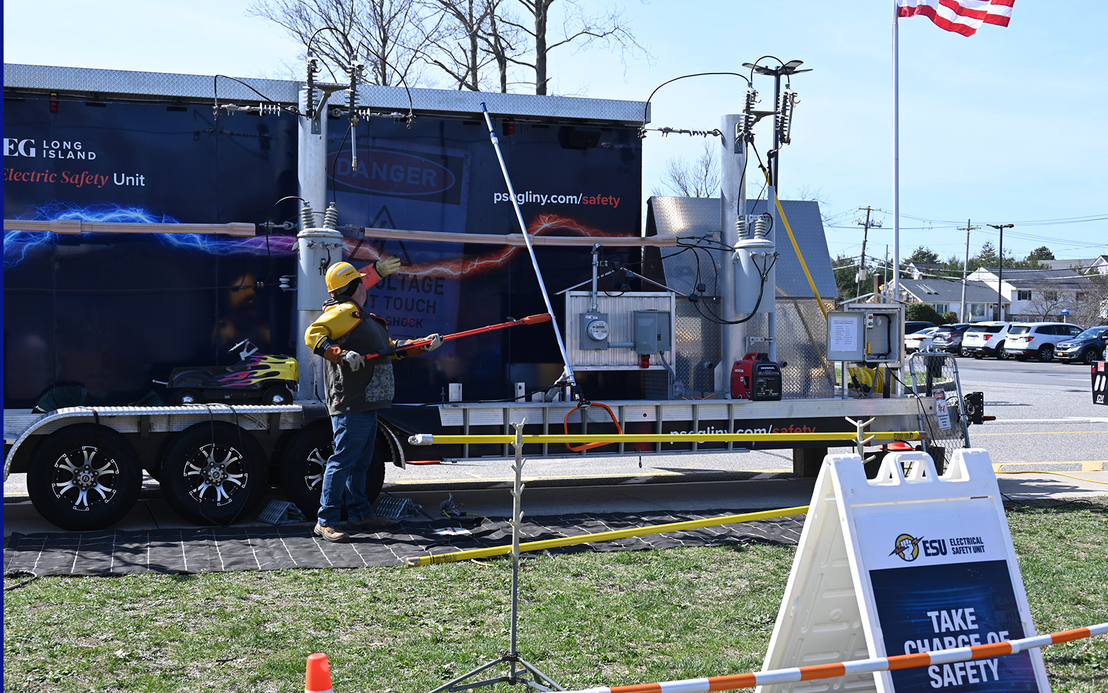 PSEG’s Mobile Electric Safety Unit truck