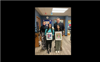 Congratulations to Julianne Hall and Alesia Bharat, West Islip High School ninth grade artists. thumbnail264713