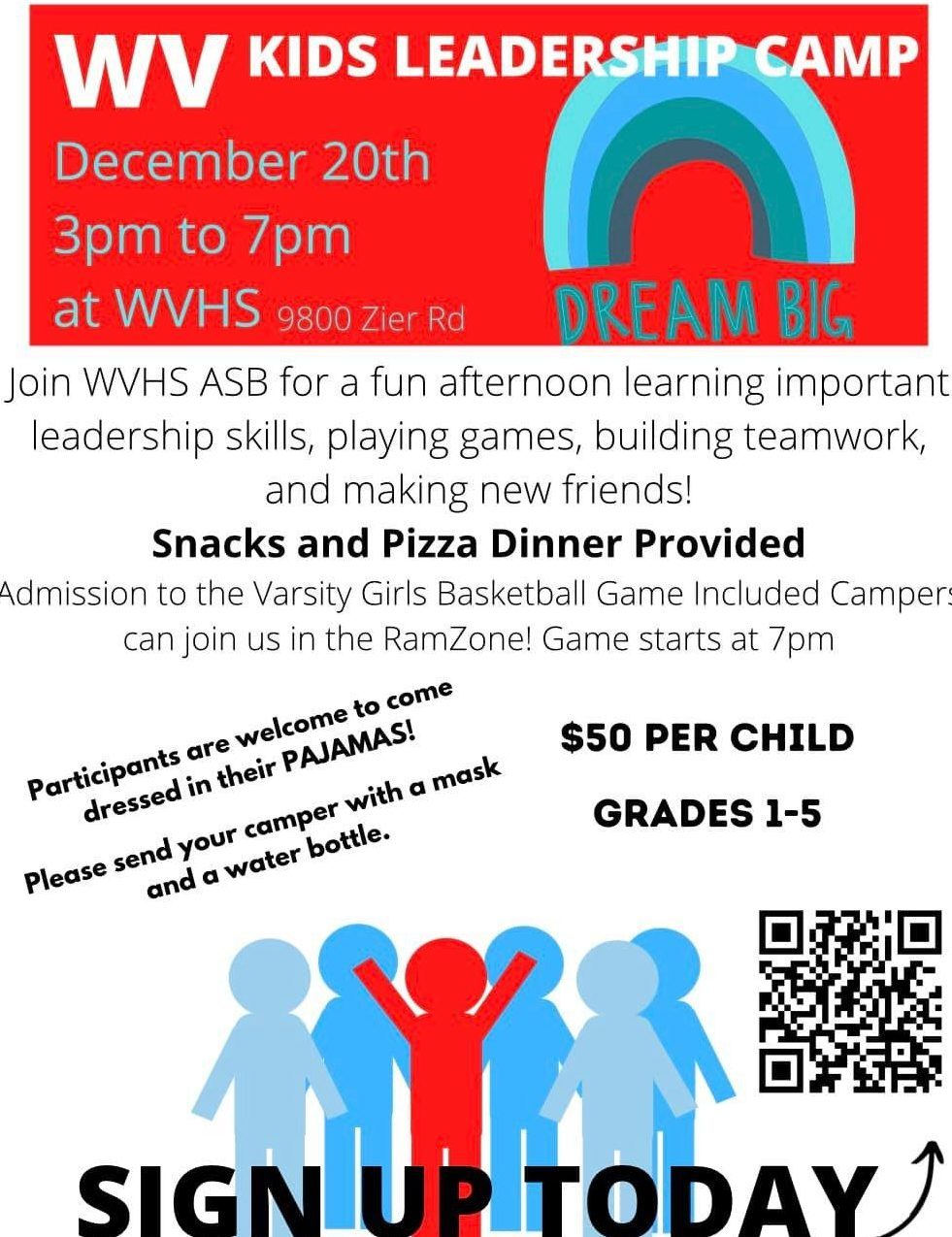 West Valley Leadership Camp 12 20