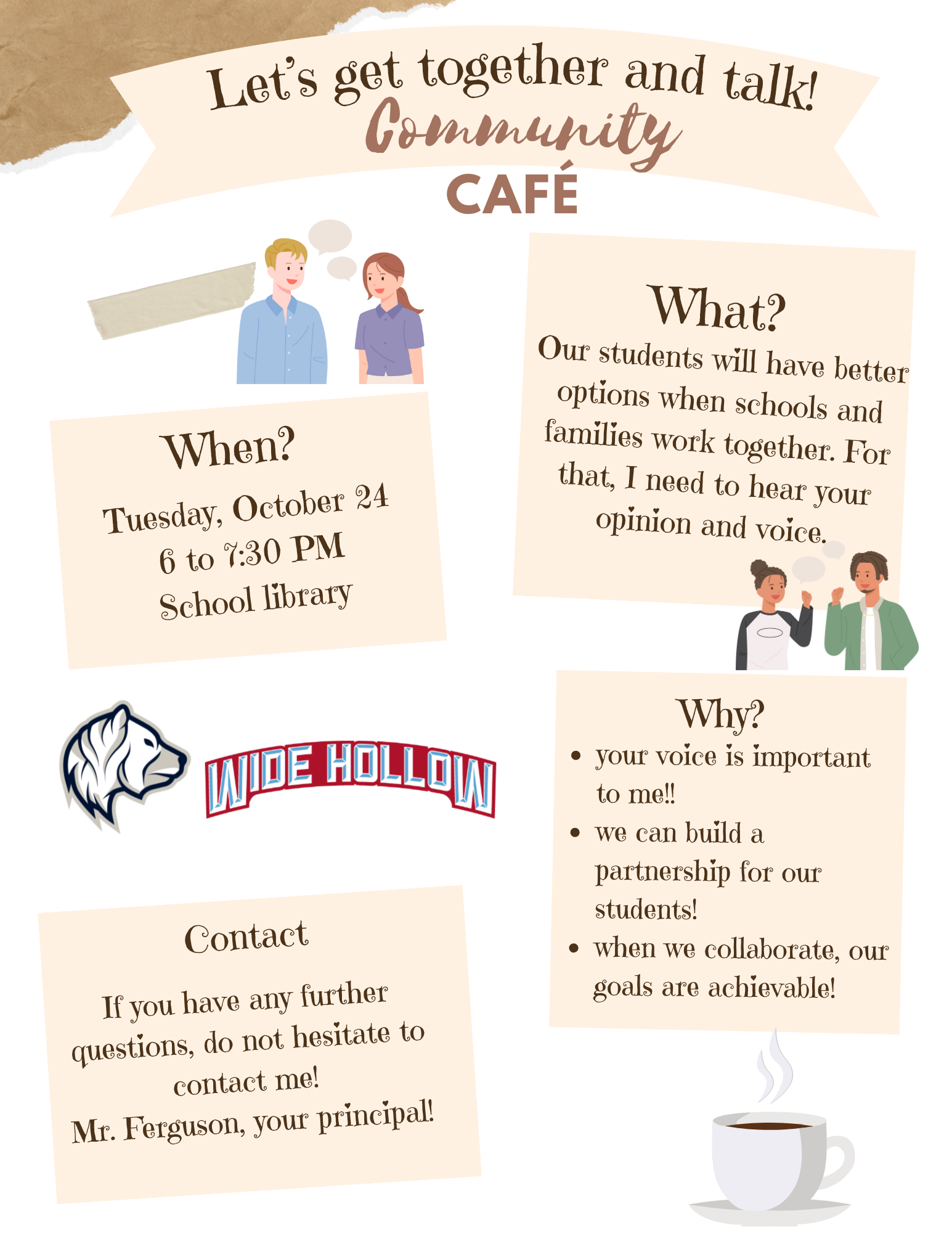 Community Café ENGLISH