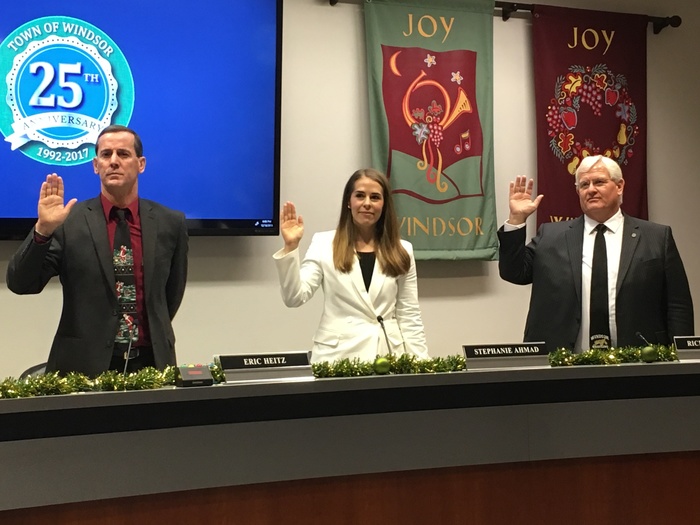 Swearing in of the Board of Trustees