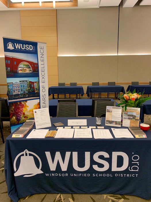 WUSD Table @ Sonoma State Teacher Recruitment Fair