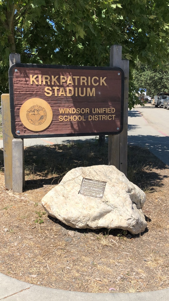 Kirkpatrick Stadium Sign