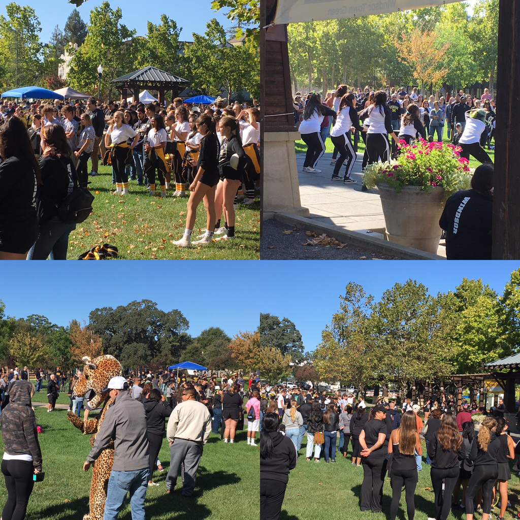 Homecoming Rally on the Green