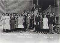 A photo of the school in 1912.