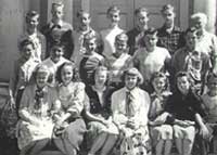 A photo of the CLASS OF ’48 – 8TH GRADE.