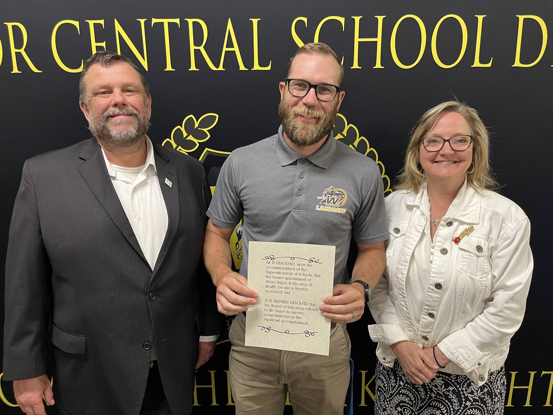 Pete Nowacki, Steve Sagor, Margo Kibbler