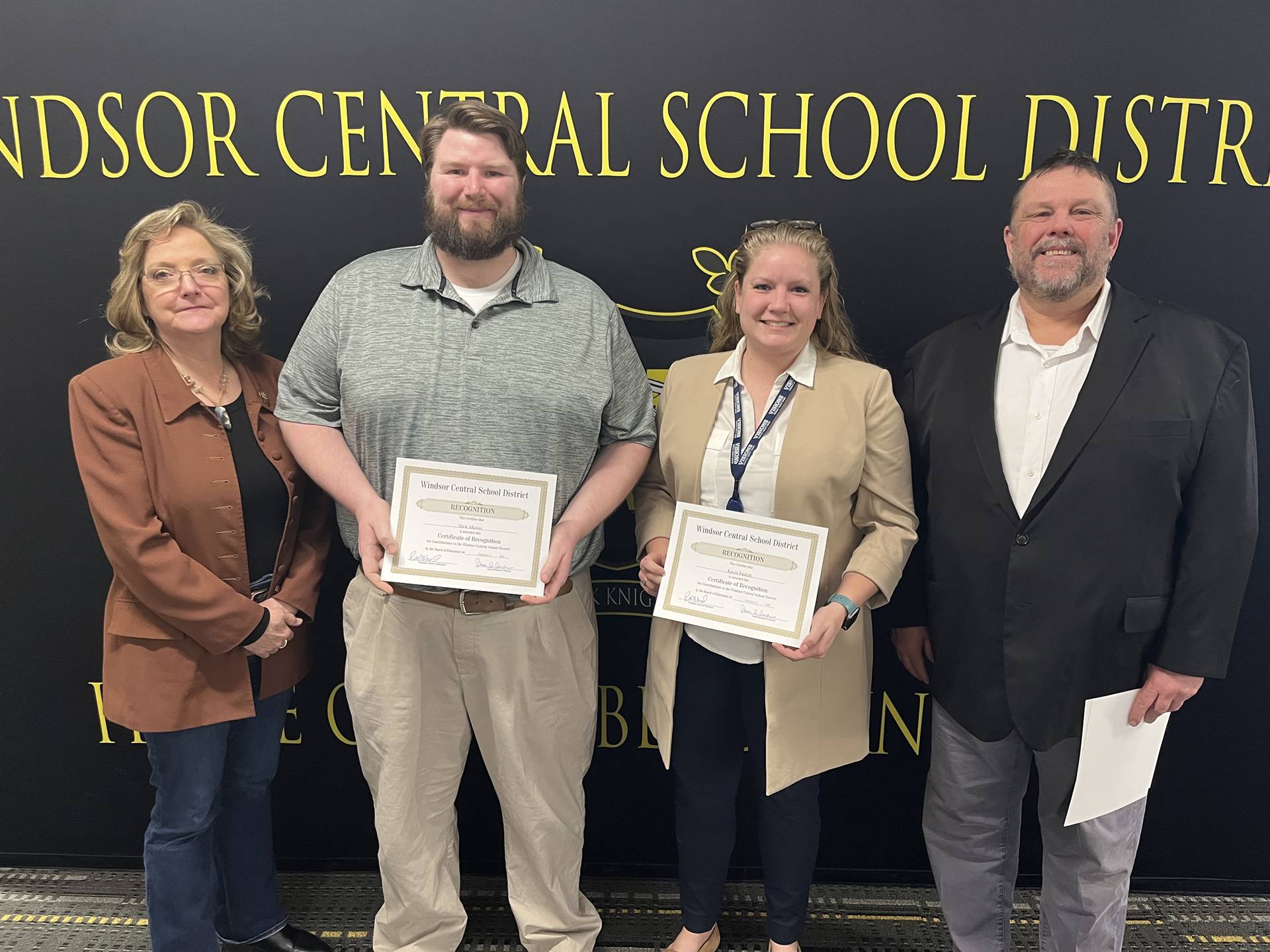 Margo Kibbler, Nick Minier, Kayla Fedish, Pete Nowacki