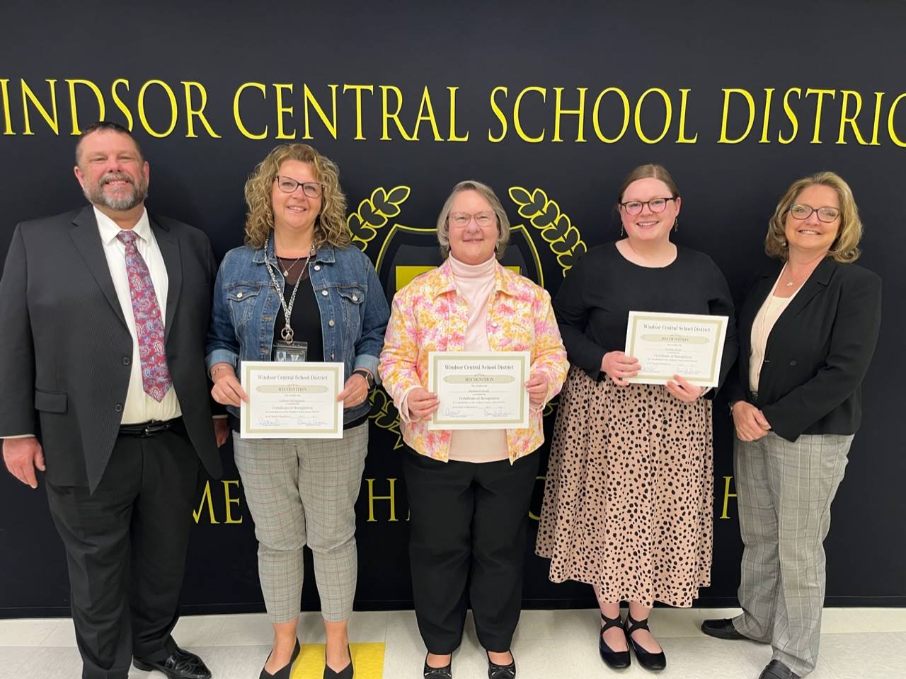 Pete Nowacki, Colleen Springsteen, Darlene Colwell, Emalee Hyde, Margo Kibbler