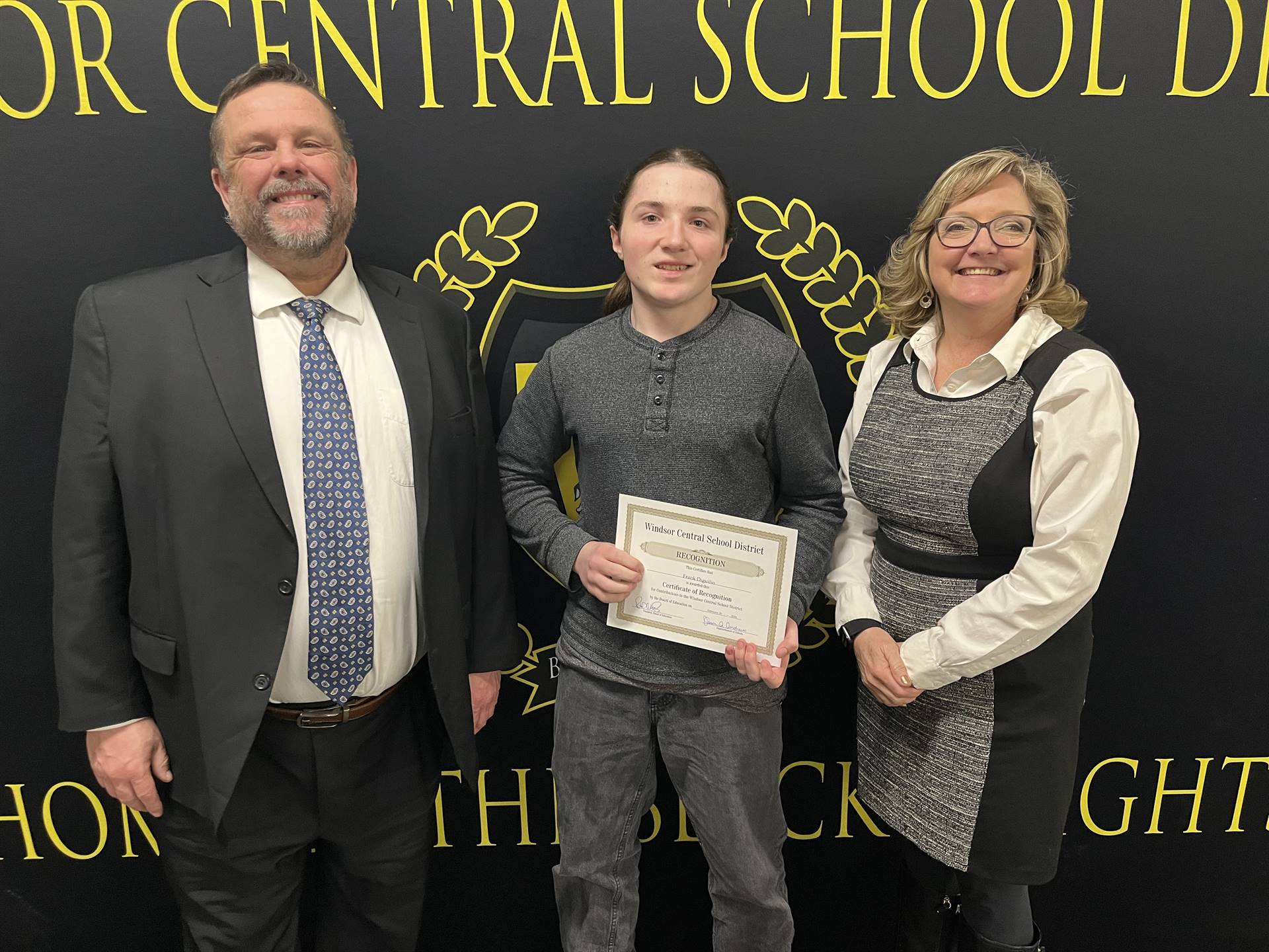 Pete Nowacki, Frank Diguilio, and Margo Kibbler