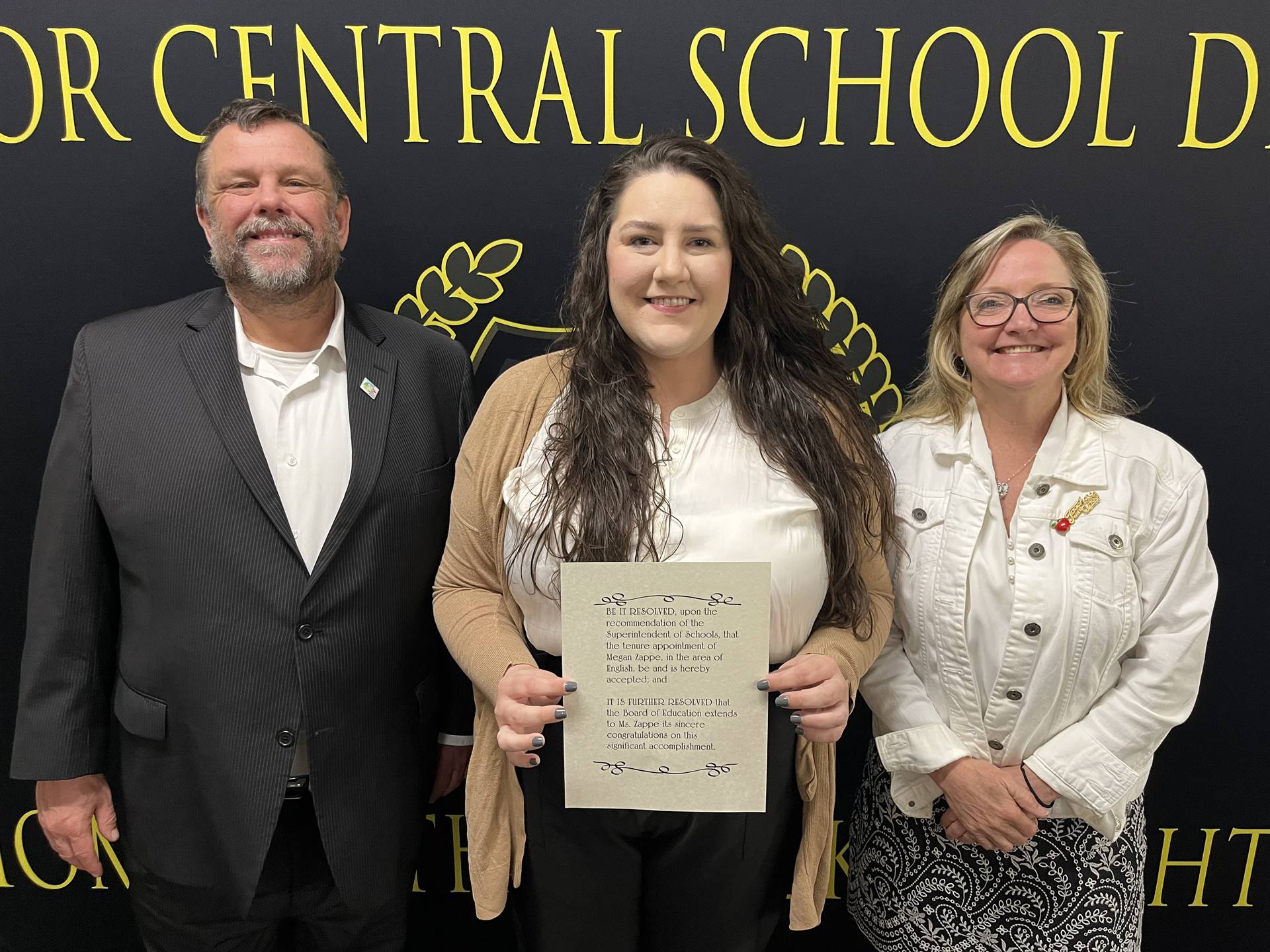 Pete Nowacki, Megan Zappe, Margo Kibbler