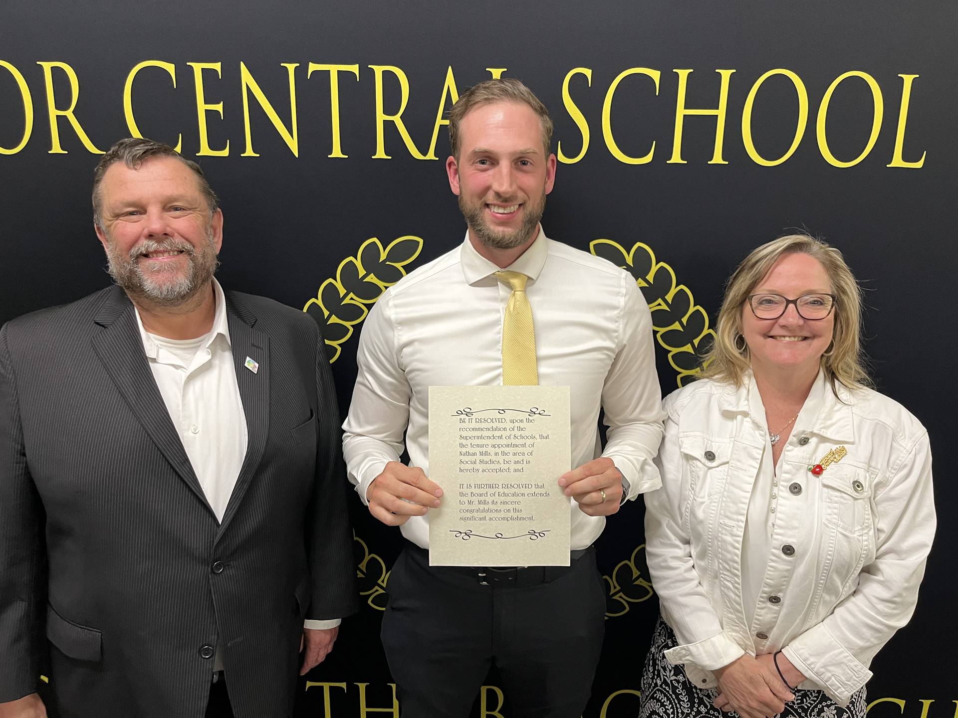 Pete Nowacki, Nathan Mills, Margo Kibbler