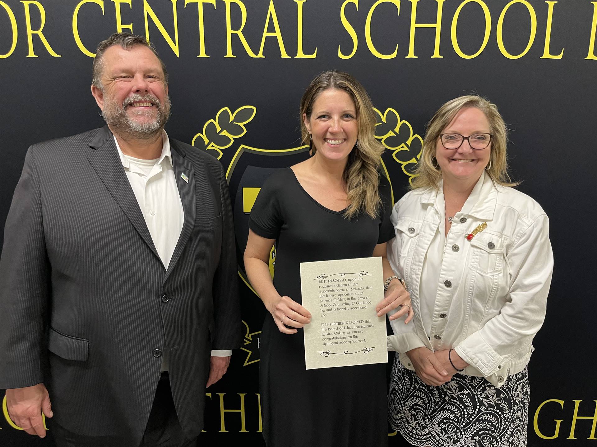 Pete Nowacki, Amanda Oakley, Margo Kibbler