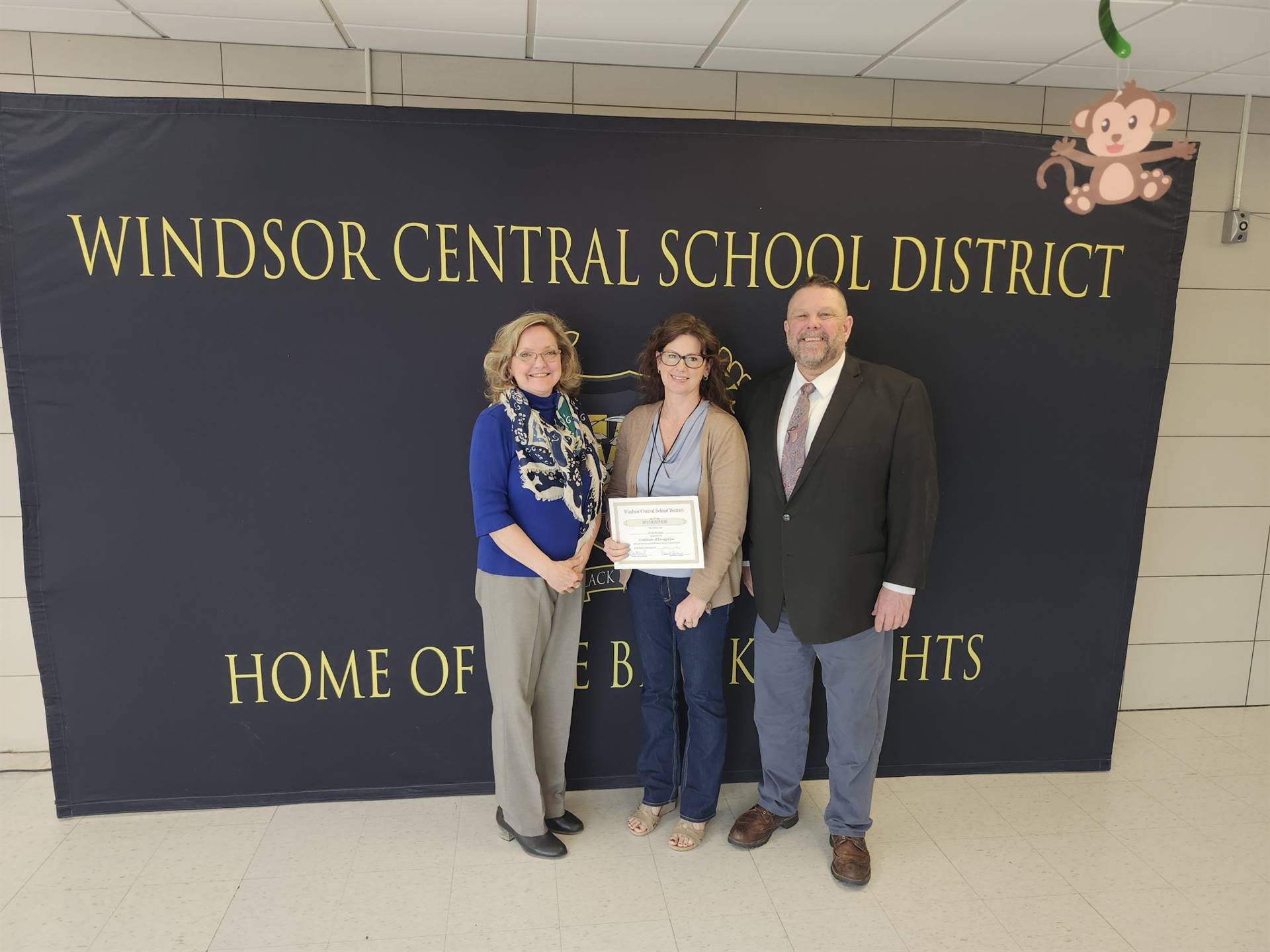 Margo Kibbler, Nikki Walker, and Pete Nowacki