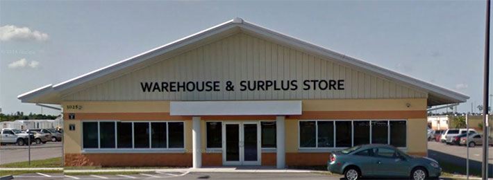 Surplus Store Front Entrance