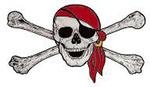 Pirate skull and crossbones 