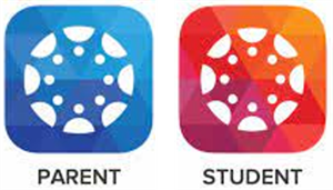 mobile apps graphic of parent and student app