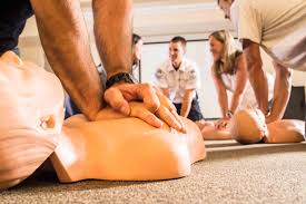 CPR class demostration