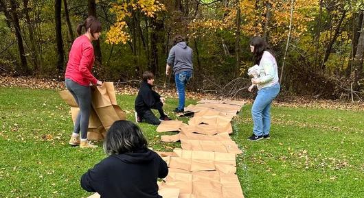 Planting Party: District awarded Planet Stewards Grant from NOAA to create butterfly garden on main campus