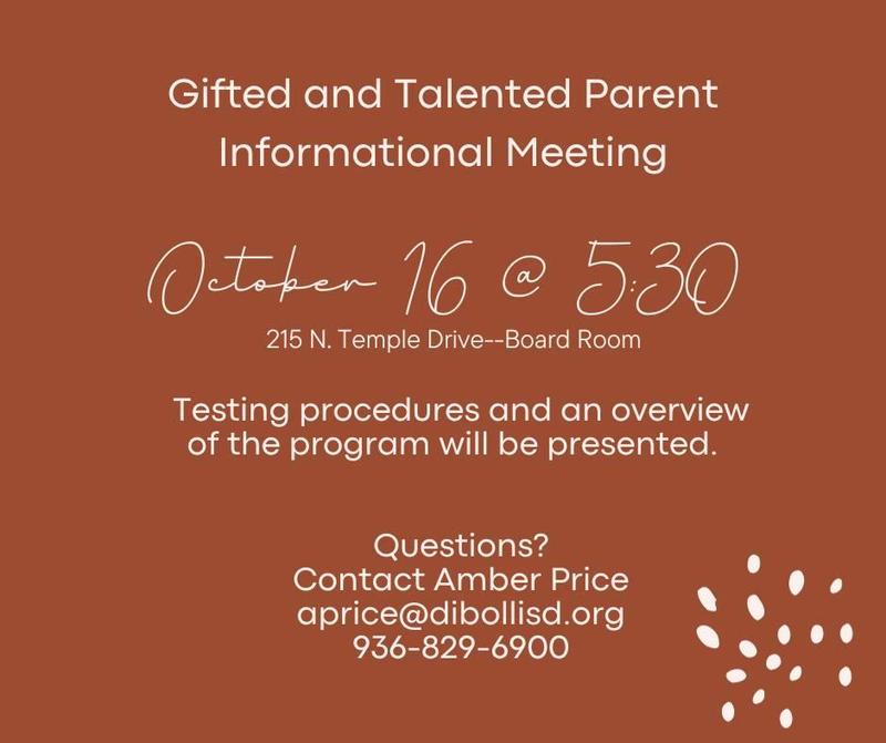 GT Informational Meeting