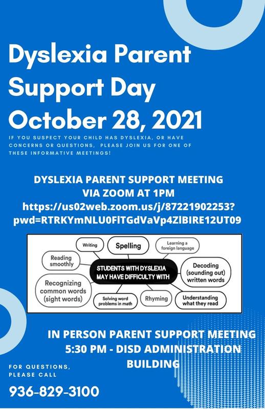 Dyslexia Meeting October 28, 2021