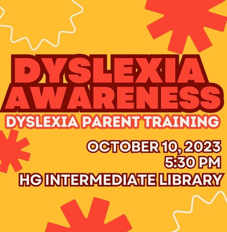 Dyslexia Awareness - Parent Training Night