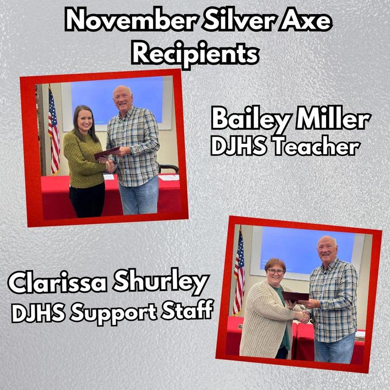 November Silver Axe Winners