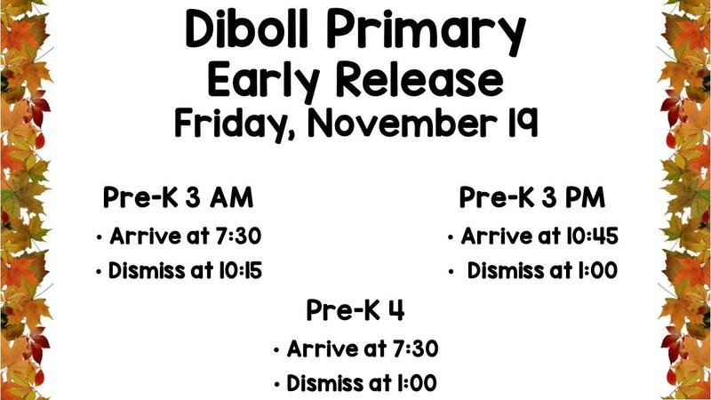 Early Release for Thanksgiving