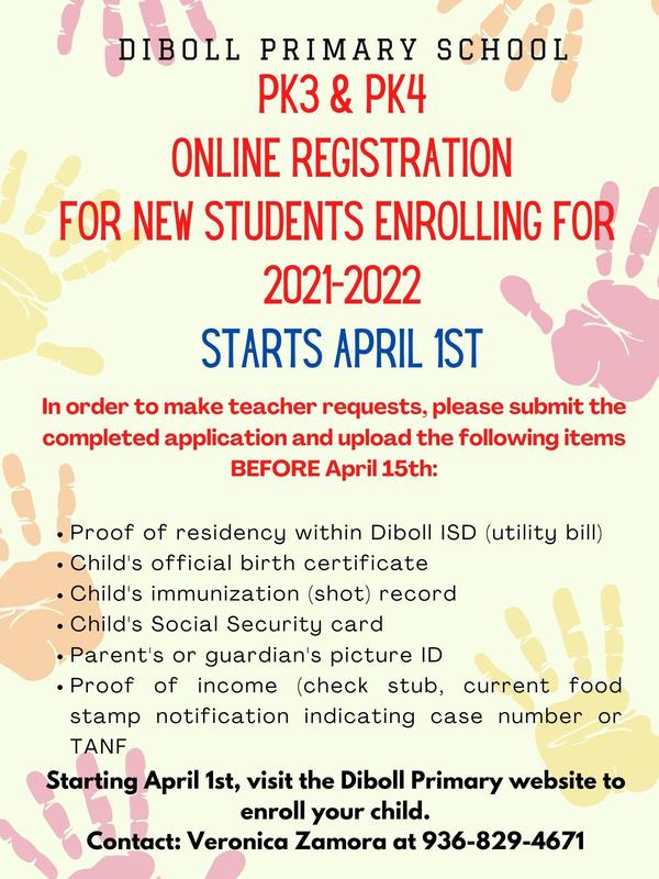 2021-2022 New Student Early Registration