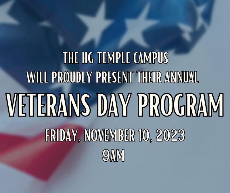 Veteran's Day Program