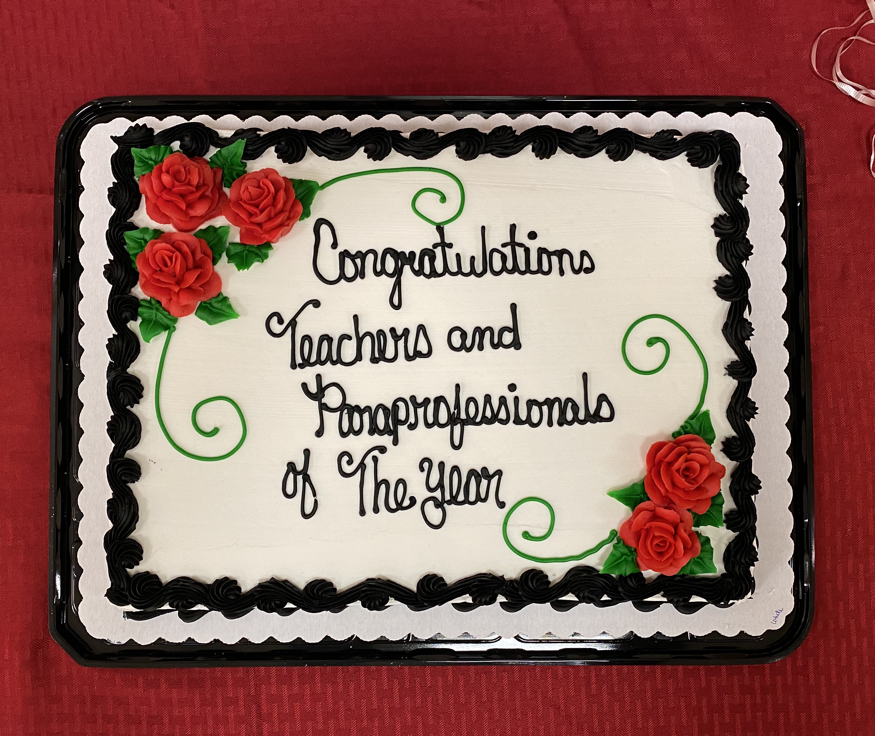 Annual cake celebration