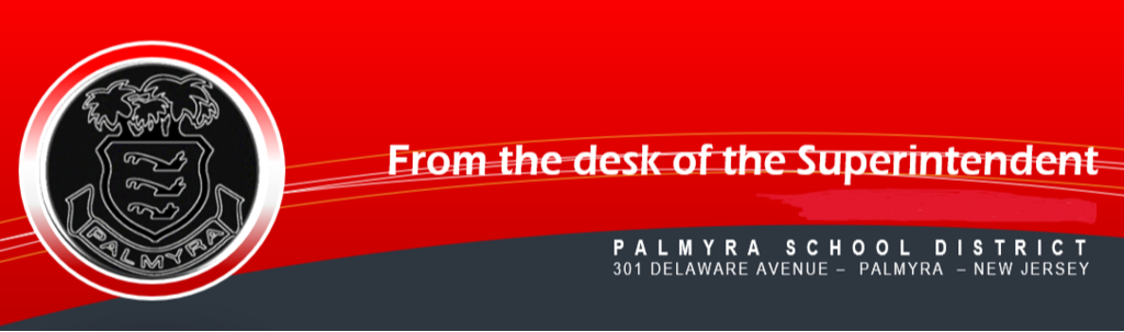 From the Desk of the Superintendent logo