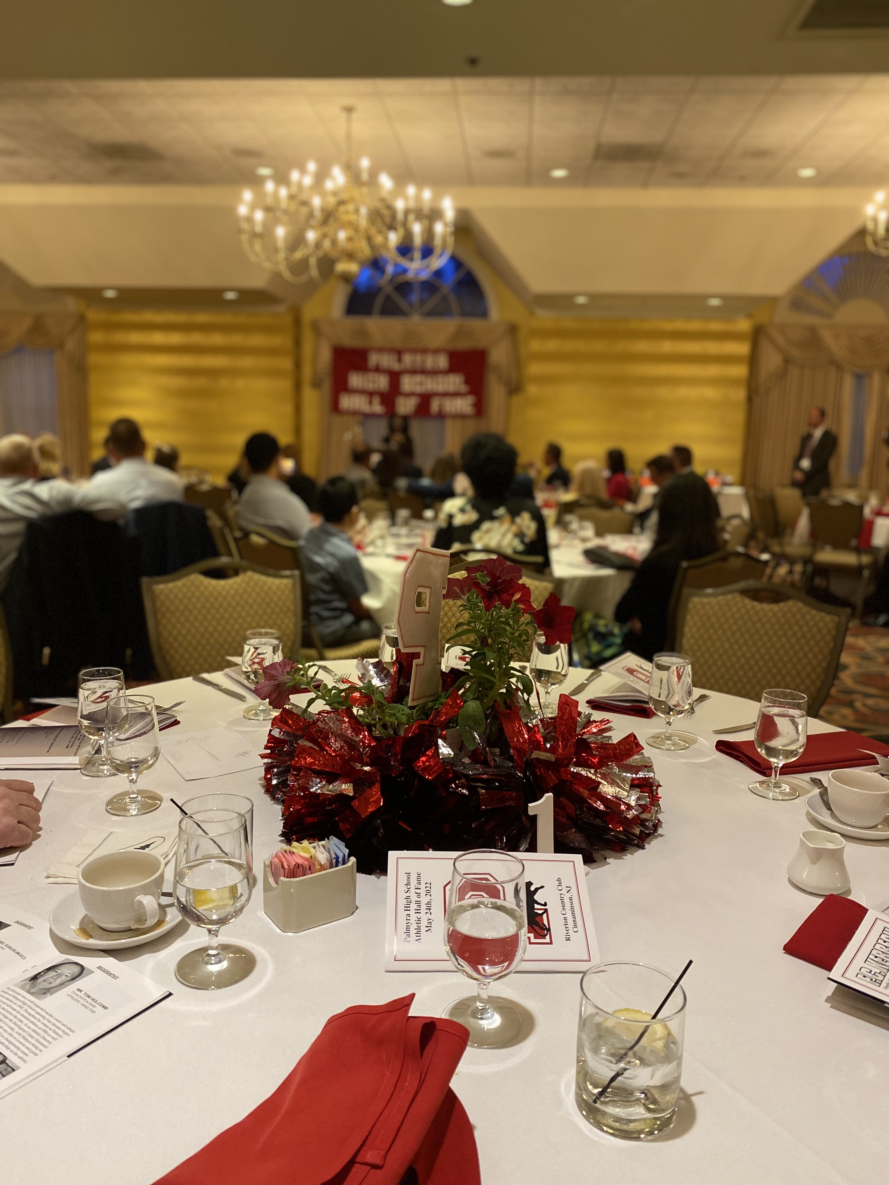 full room view of dinner