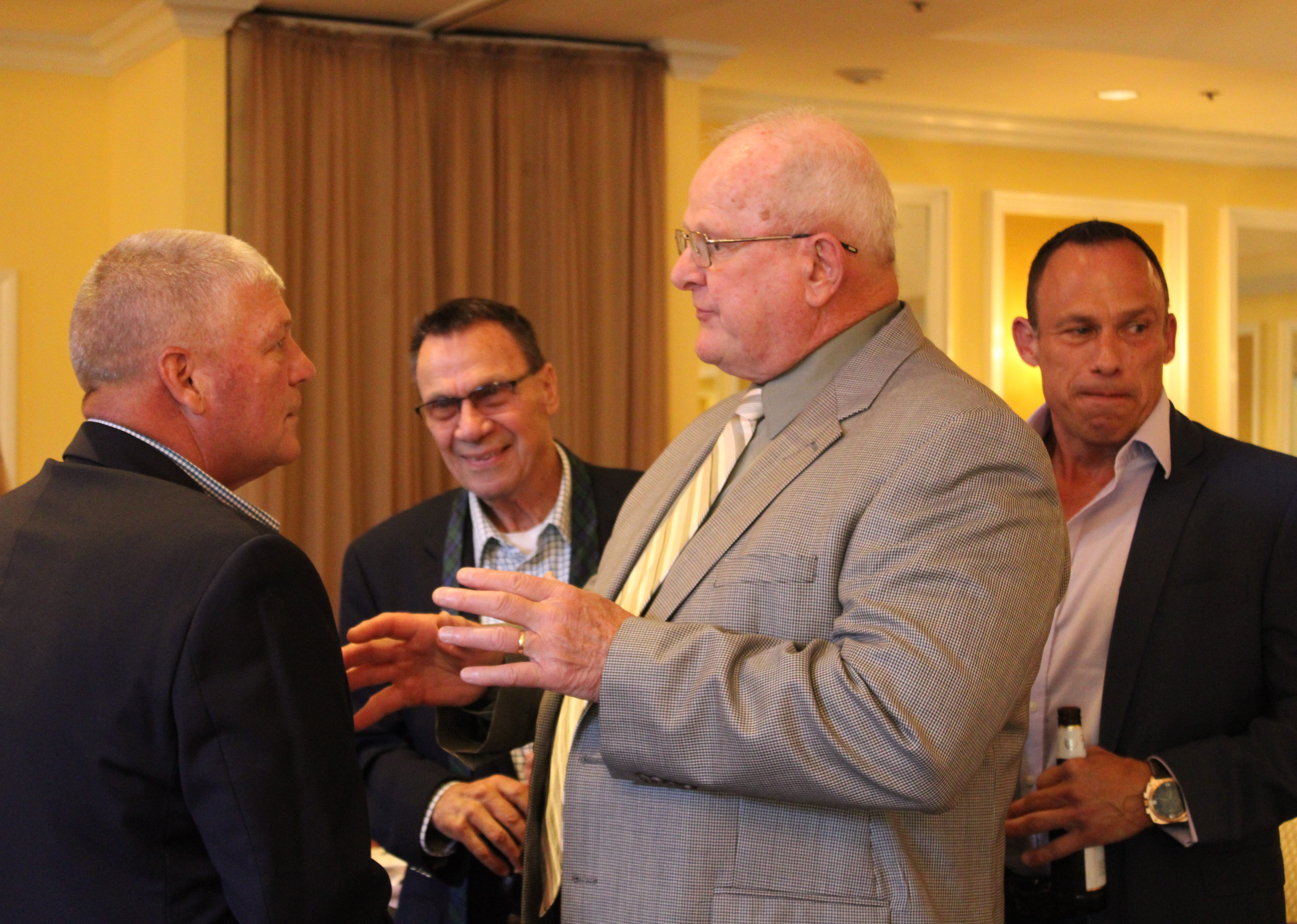 Mr. Maurer holds court