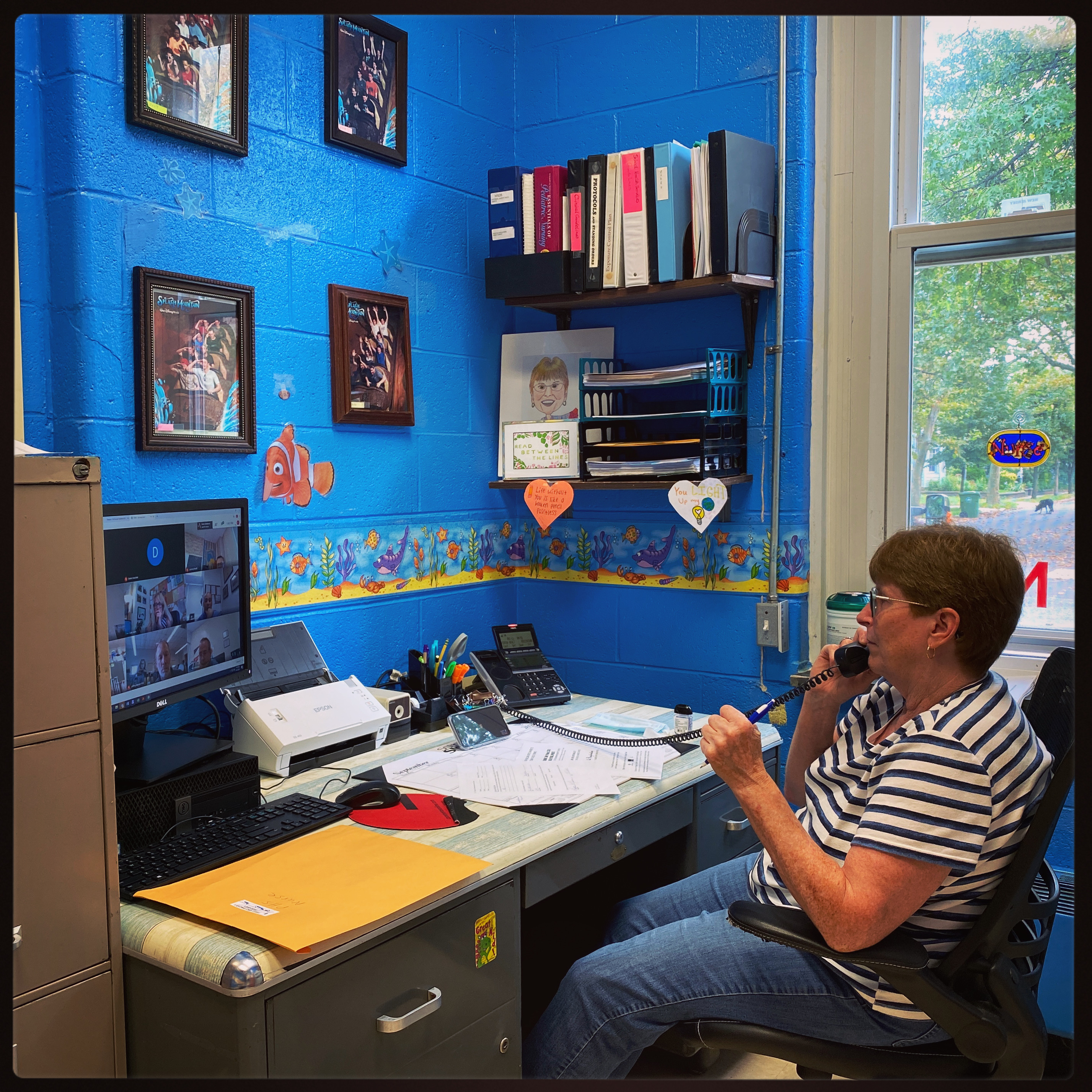a view of the Nurse's Office