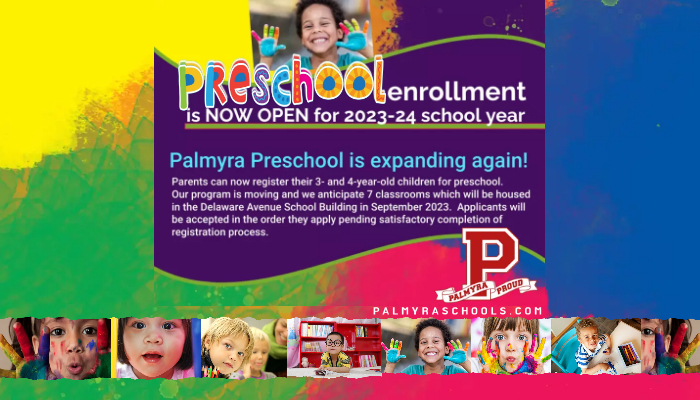 PRESCHOOL 2023-24 ENROLLMENT OPEN