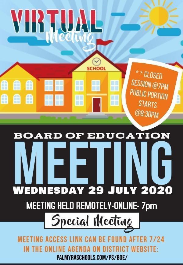 BoE Meeting Poster