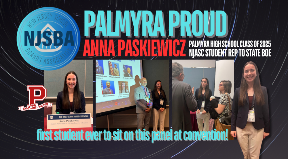 focus on Anna Paszkiewicz-speaking at NJ school board convention with photos from Atlantic City