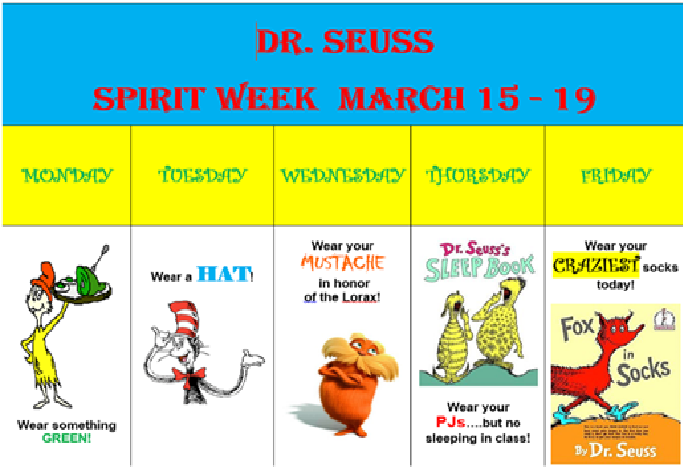 Read Across America Spirit Week