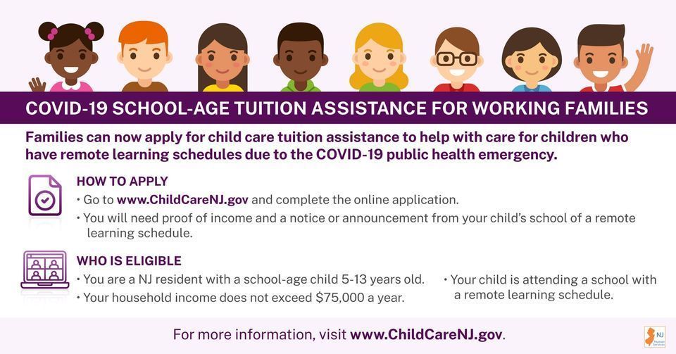 State Program Announced for Child Care Relief