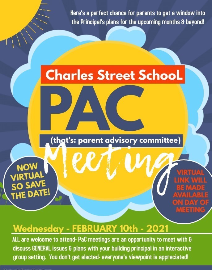 PAC Meeting poster