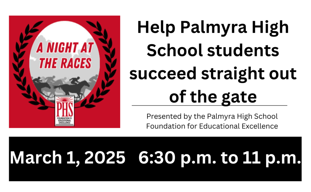 PHSFEE night at the races flyer