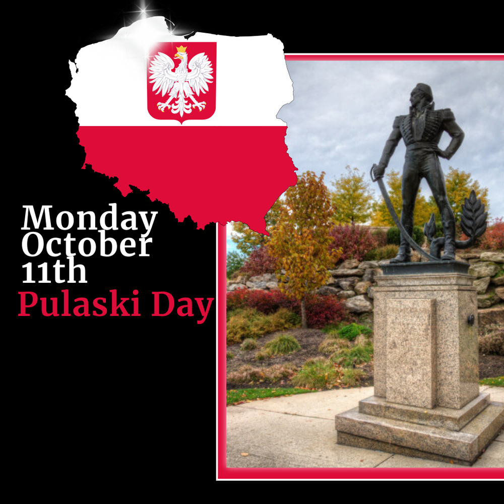 October 11th Pulaski Day Sculpture